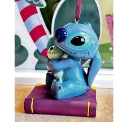 Disney Ornement Stitch livre Disneyland Paris Noël