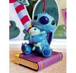 Disney Ornement Stitch livre Disneyland Paris Noël