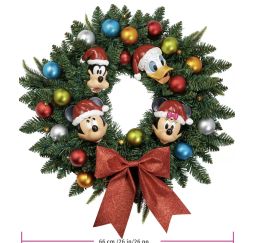 Disney Costco Couronne Lumineuse Noël Mickey et ses amis