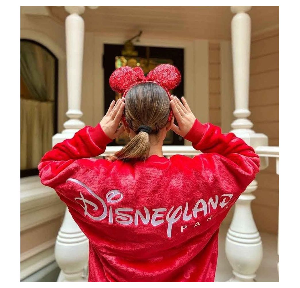 Disney Spirit Jersey RED Rouge Disneyland Paris