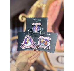 Disney 3 Pins Limité Cendrillon 75ième Anniversaire Disneyland Paris