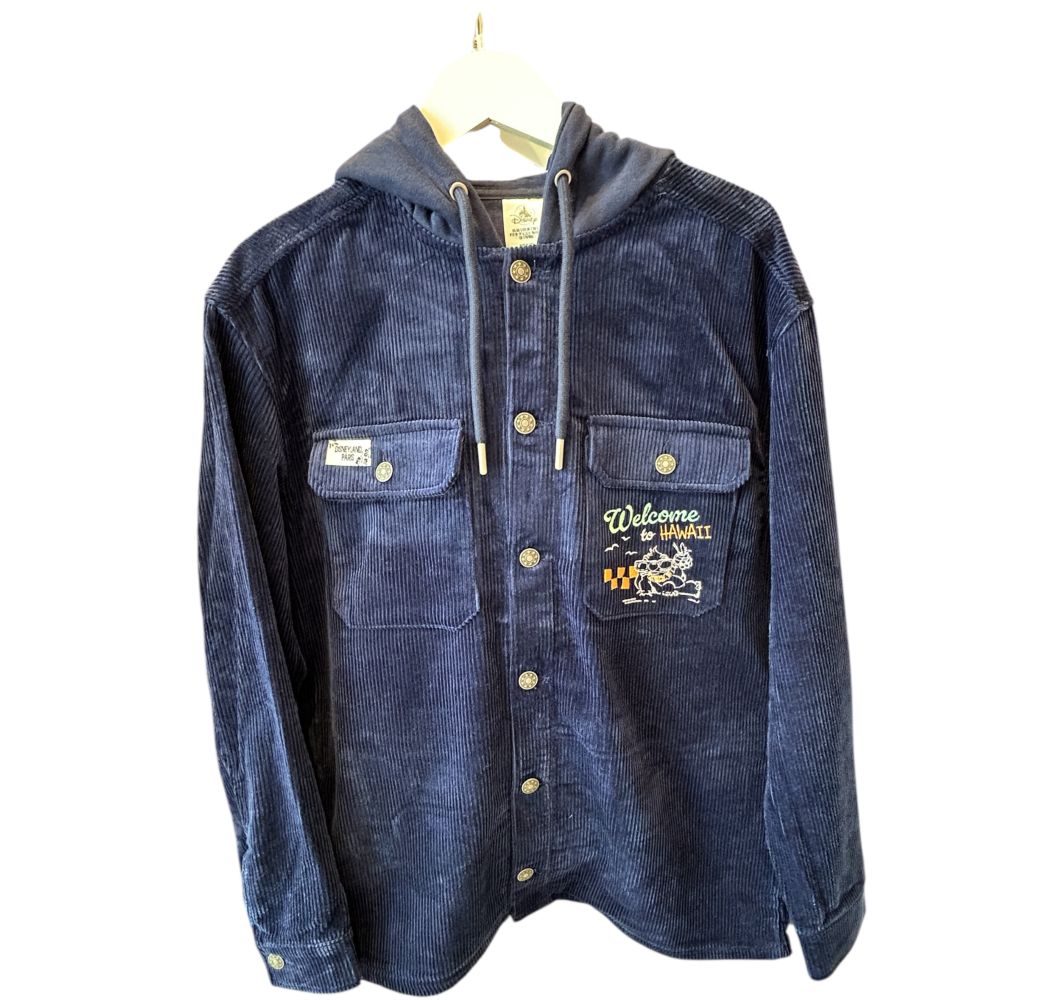 Disney Veste Velours Stitch Aloha  Disneyland Paris