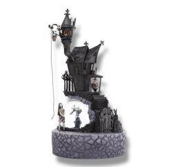 Boule à neige lumineuse L'Étrange Noël de Monsieur Jack Disneyland Paris