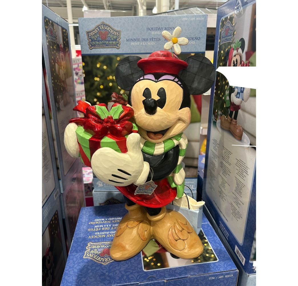 Disney Traditions Statue Minnie Noël Costco