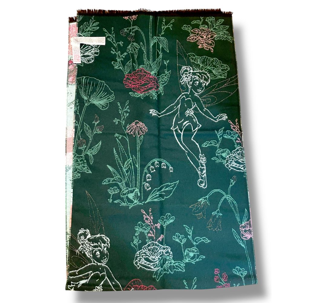 Disney Écharpe XXL Fée Clochette Fairy Disneyland Paris