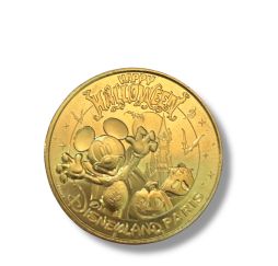 Disney piece Halloween Monnaie française  Disneyland Paris