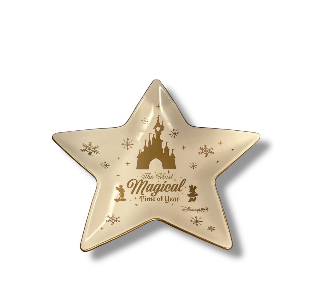 Disney Assiette Noël Disneyland Paris