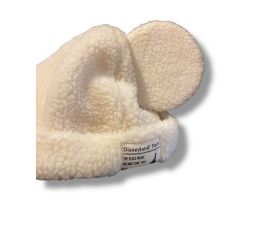 Disney Bonnet Sherpa Blanc Oreille Mickey  Disneyland Paris