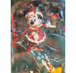 Disney ensemble de 6 ornements Mickey Noël Disneyland Paris