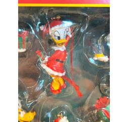 Disney ensemble de 6 ornements Mickey Noël Disneyland Paris