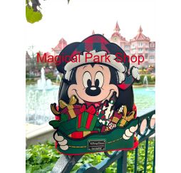 Disney sac à dos Loungefly Noël Mickey Disneyland Paris