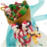 Figura de Mickey y amigos trineo luminoso y musical – Navidad Disneyland Paris