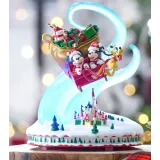 Figura de Mickey y amigos trineo luminoso y musical – Navidad Disneyland Paris