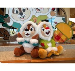 Disney peluche Hiver Tic et Tac Disneyland Paris