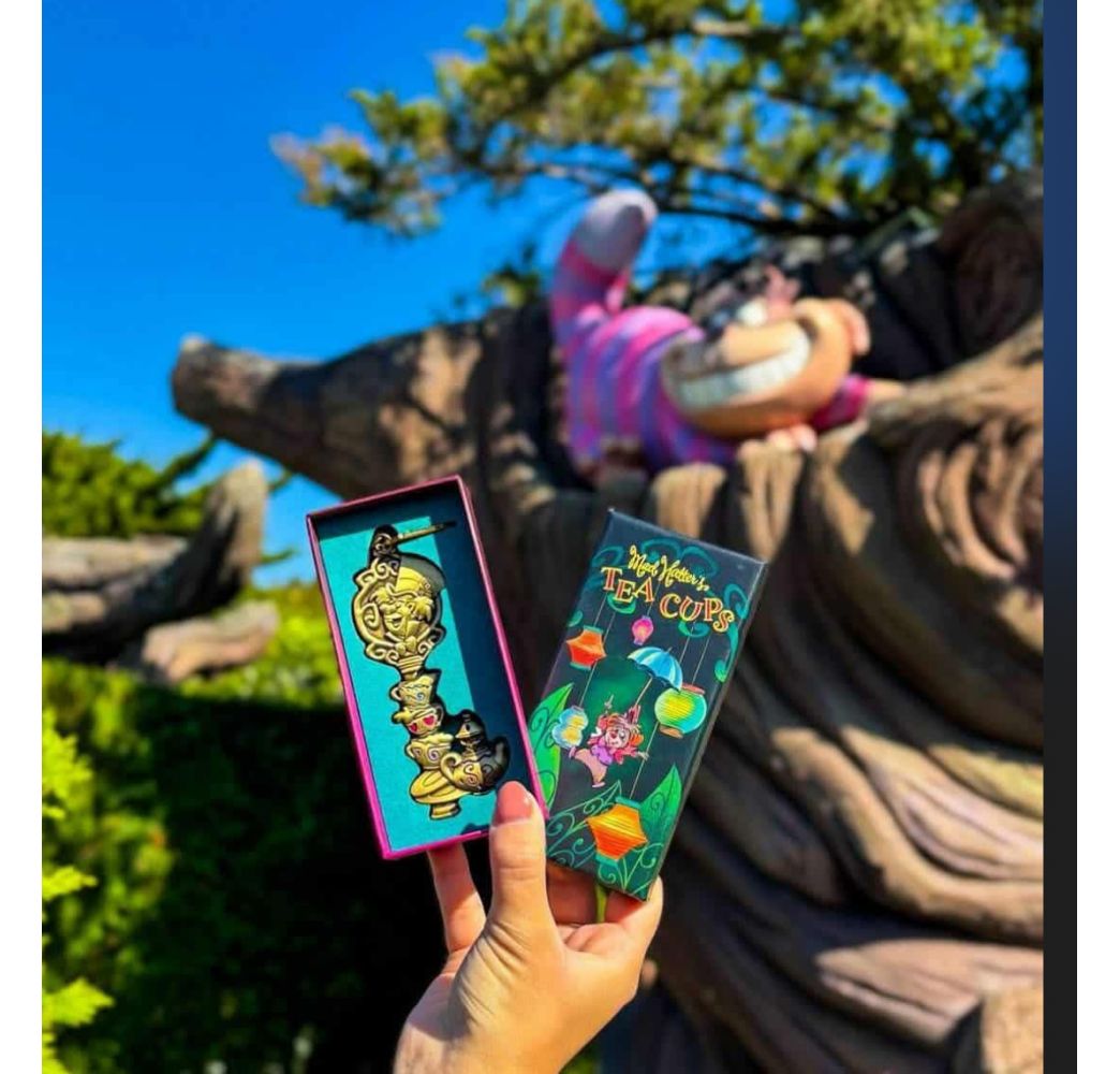 Disney clé édition limitée Mad Hatter’s Tea Cups Disneyland Paris