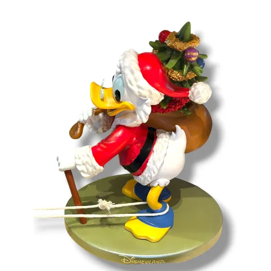 Disney Christmas Figurine Scrooge McDuck Disneyland Paris