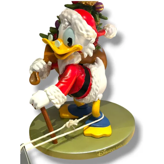 Disney Christmas Figurine Scrooge McDuck Disneyland Paris