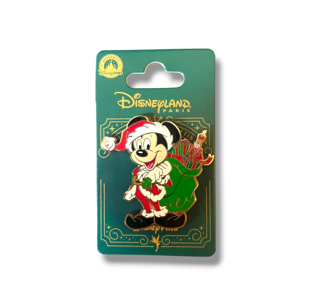 Disney Pin Mickey Noël  Disneyland Paris