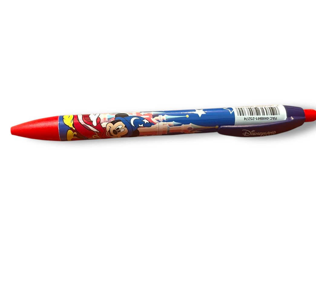 MDisney Stylo Bic Noir Mickey Sorcier   Disneyland Paris
