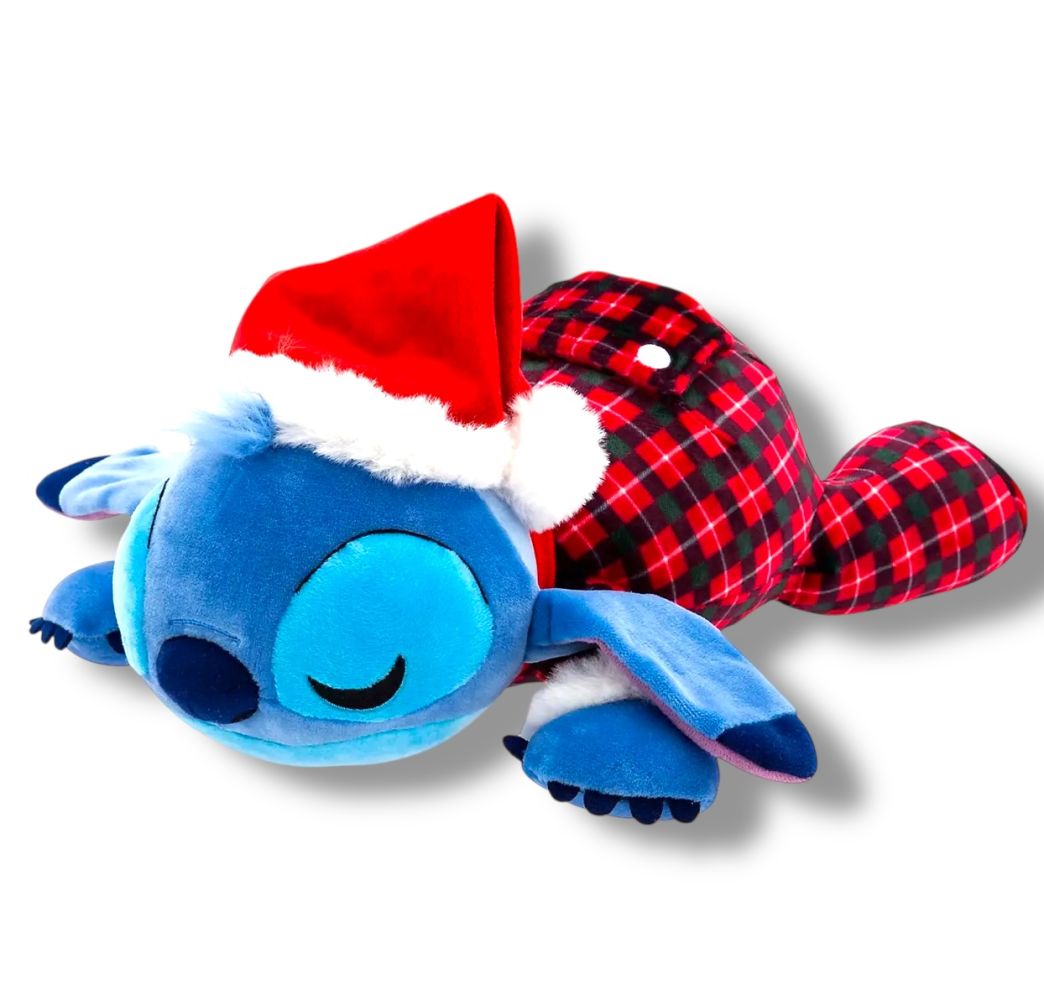 Disney Peluche  Cuddleez Stitch Noel Disneyland Paris