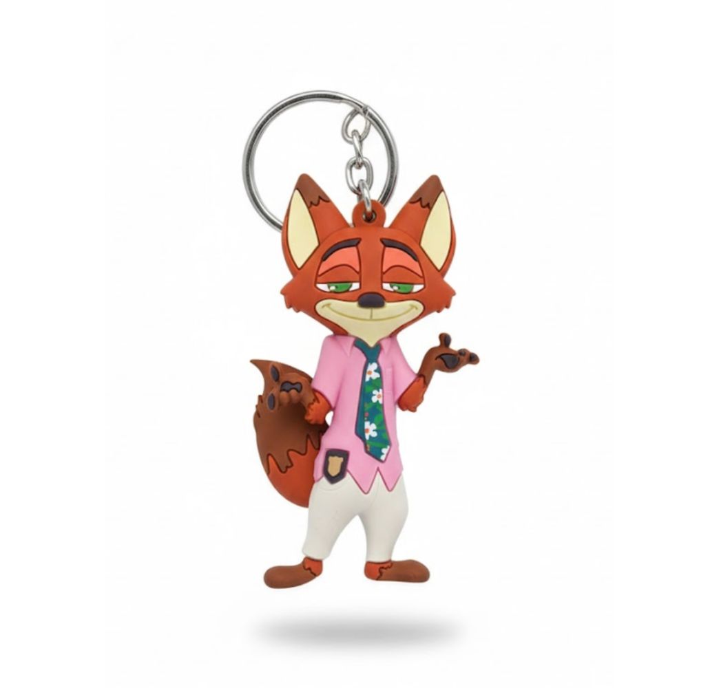 Disney Porte clé Nick Zootopie Disneyland Paris