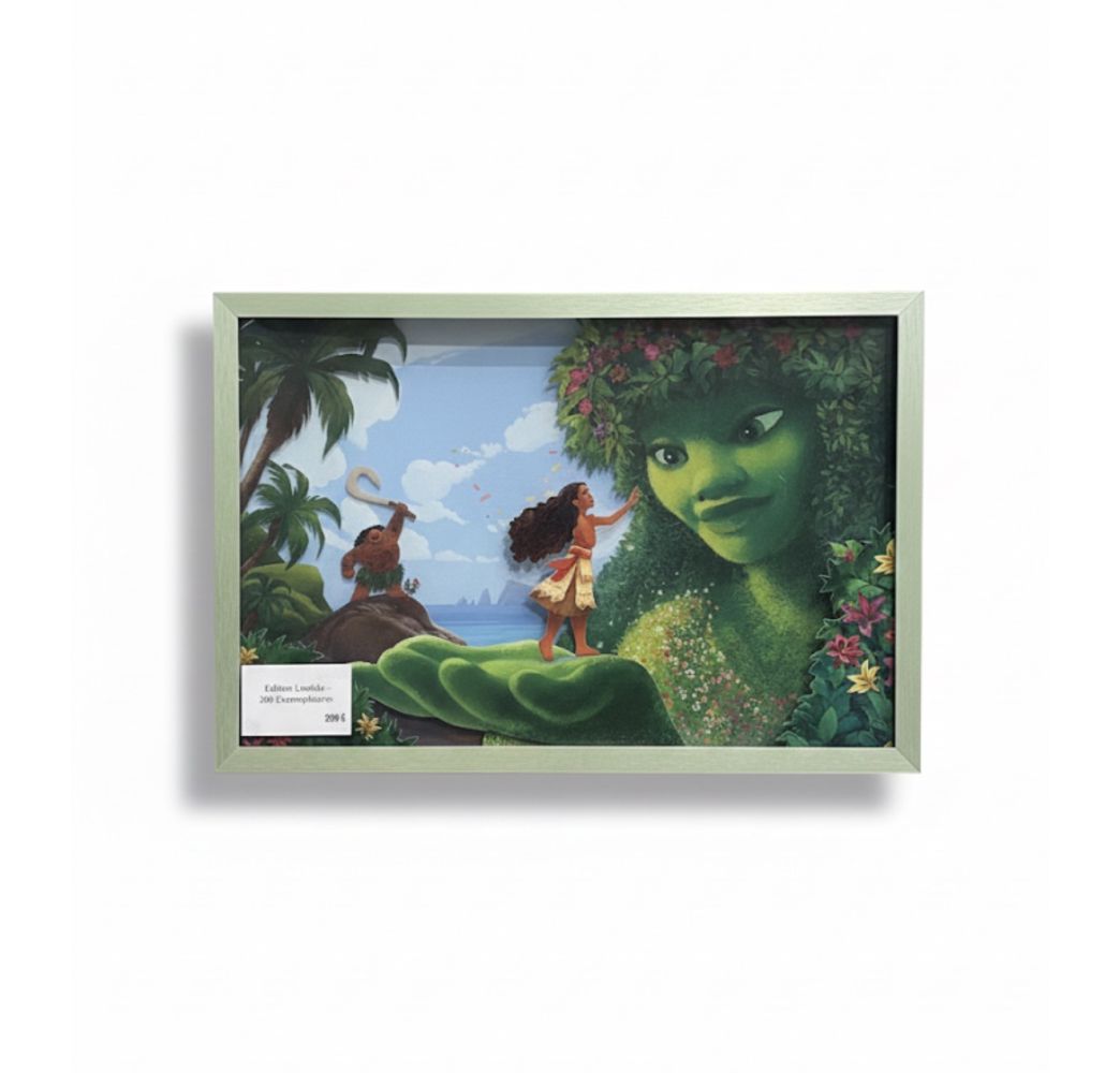 Cadre Vaiana Edition Limitée Disneyland Paris