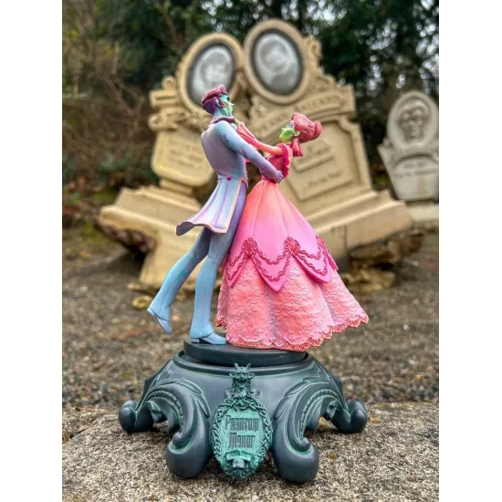 Musical Figurine The Phantom Manor Dancers Disneyland Paris Kevin