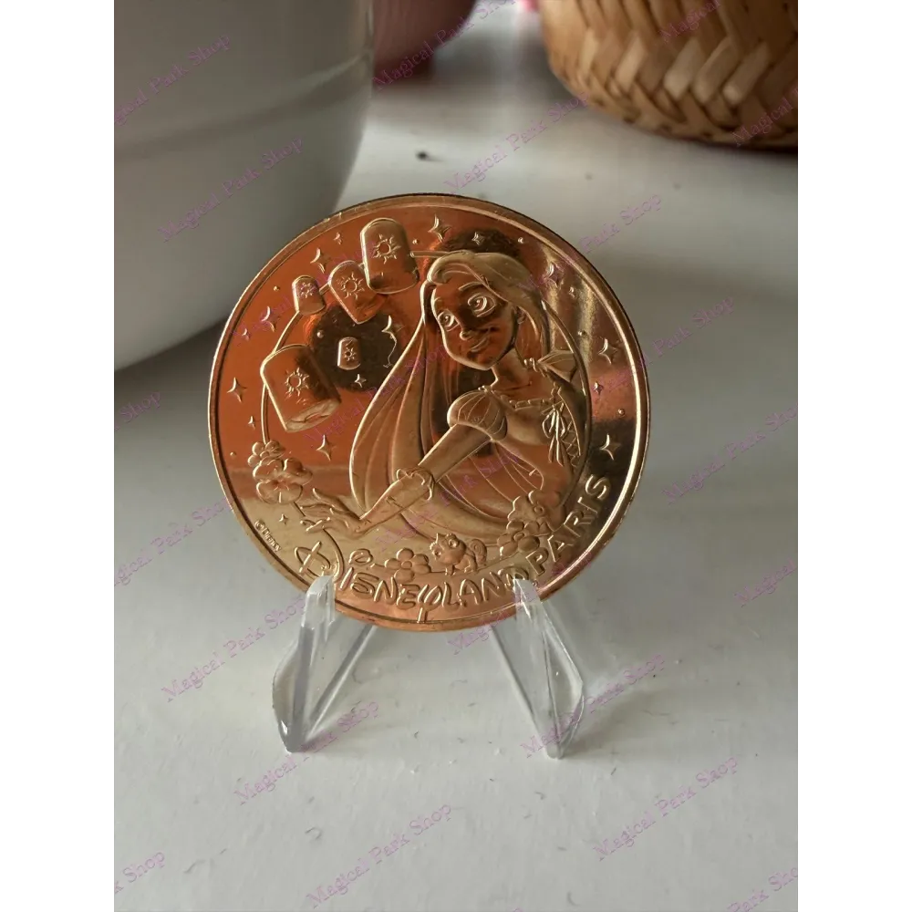 Disney Moneda francesa Rapunzel Disneyland Paris