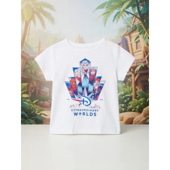 CHILD T-SHIRT ADVENTURE WORLD DISNEYLAND PARIS
