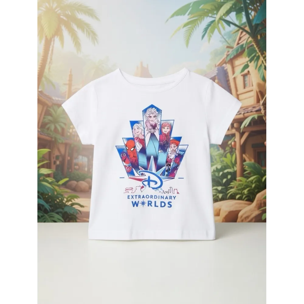 CHILD T-SHIRT ADVENTURE WORLD DISNEYLAND PARIS