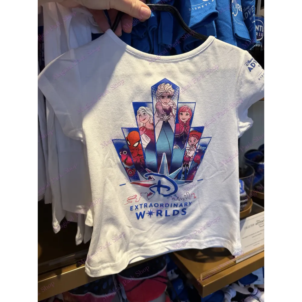 KINDER-T-SHIRT ADVENTURE WORLD DISNEYLAND PARIS