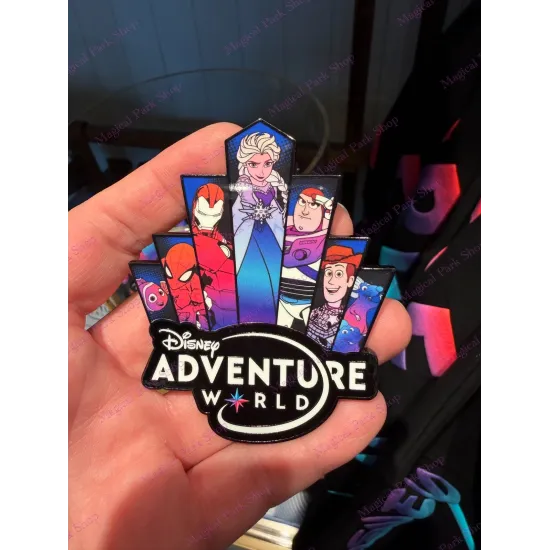 MAGNET AIMANT ADVENTURE WORLD DISNEYLAND PARIS