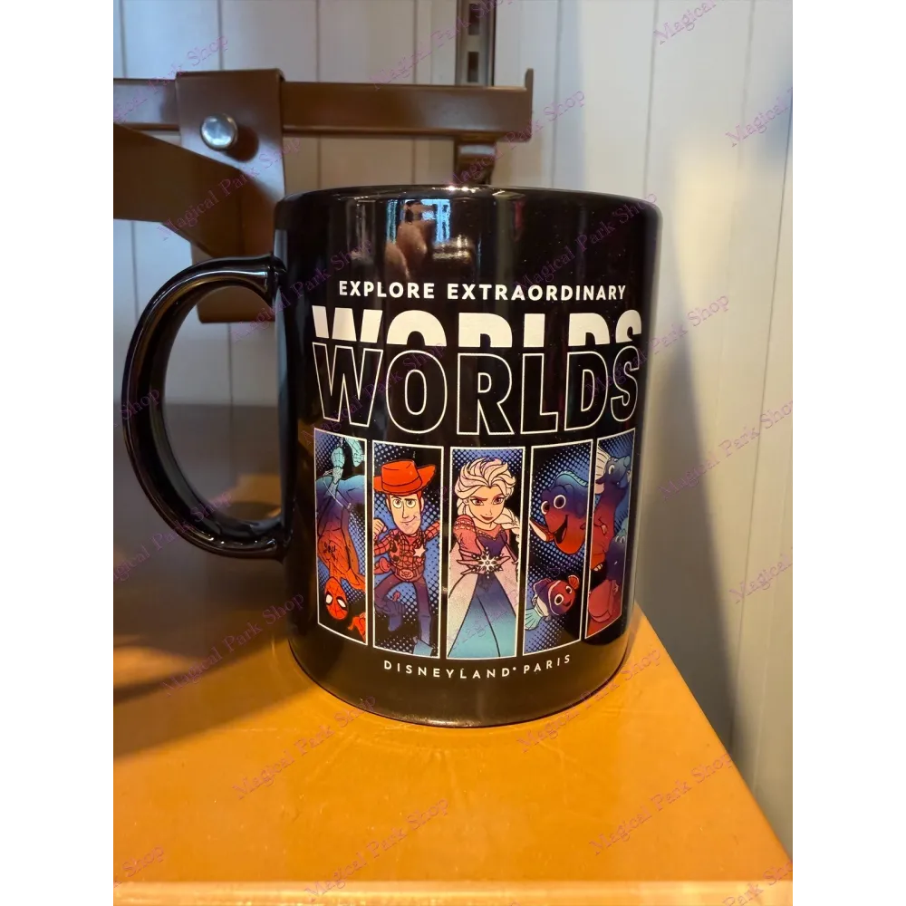 MUG TAZA ADVENTURE WORLD DISNEYLAND PARIS MARVEL