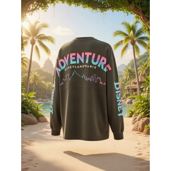 SPIRIT JERSEY ADULT ADVENTURE WORLD DISNEYLAND PARIS