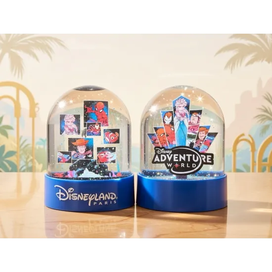 SNOW GLOBE SOUVENIRS ADVENTURE WORLD DISNEYLAND PARIS