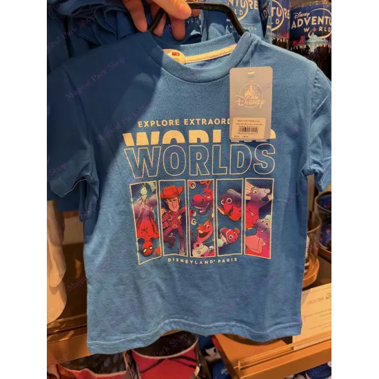 T-SHIRT ENFANT ADVENTURE WORLD DISNEYLAND PARIS
