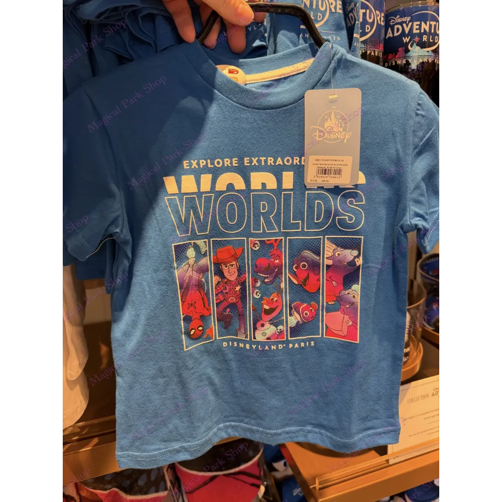 T-SHIRT ENFANT ADVENTURE WORLD DISNEYLAND PARIS