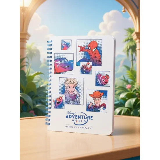 ADVENTURE WORLD DISNEYLAND PARIS NOTEBOOK