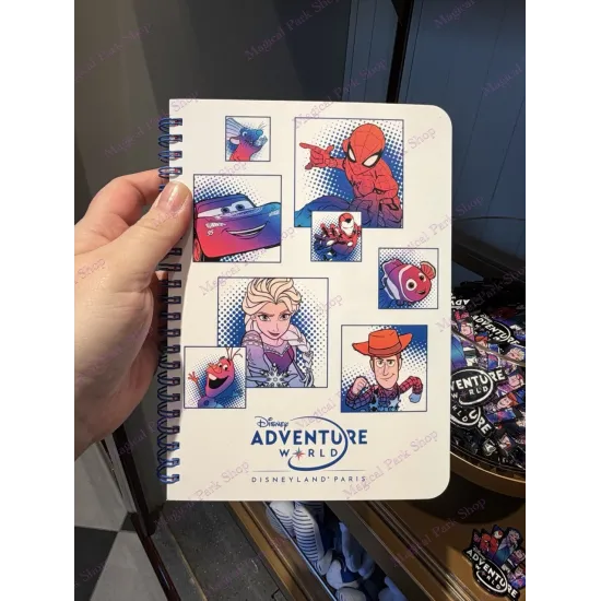 NOTIZBUCH ADVENTURE WORLD DISNEYLAND PARIS