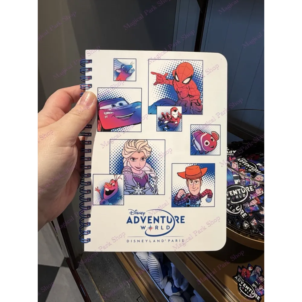 CUADERNO ADVENTURE WORLD DISNEYLAND PARIS