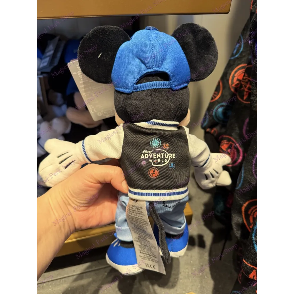 PELUCHE MICKEY ADVENTURE WORLD DISNEYLAND PARIS