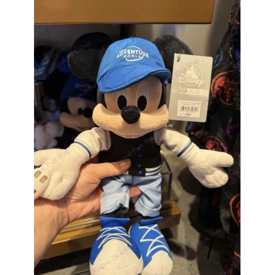 PELUCHE MICKEY ADVENTURE WORLD DISNEYLAND PARIS