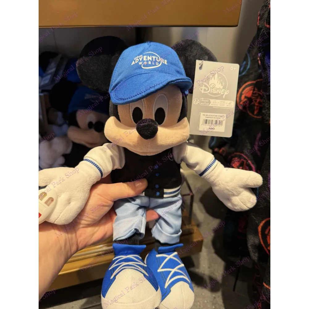PELUCHE MICKEY ADVENTURE WORLD DISNEYLAND PARIS
