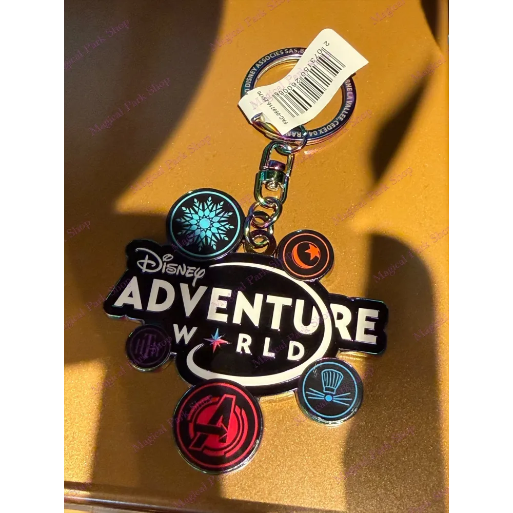 PORTE-CLE ADVENTURE WORLD DISNEYLAND PARIS
