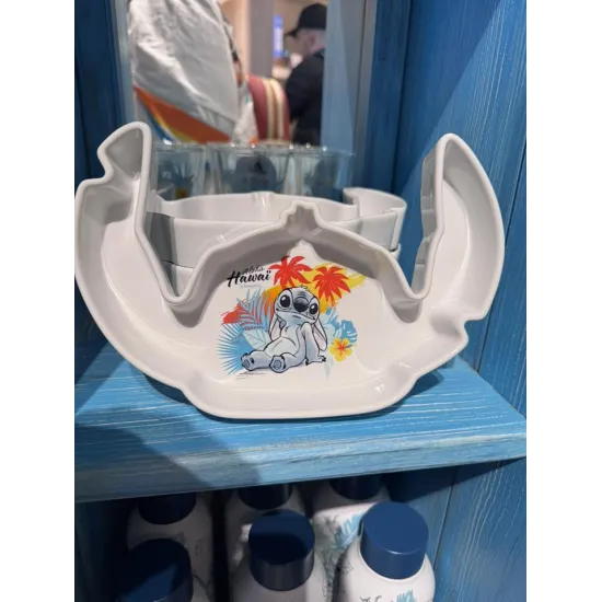 KLEINE SCHALE STITCH COLLECTION HAWAII DISNEYLAND PARIS