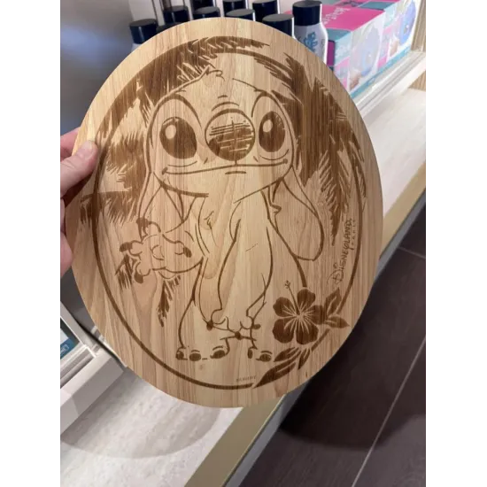 PLANCHE EN BOIS STITCH COLLECTION HAWAII DISNEYLAND PARIS