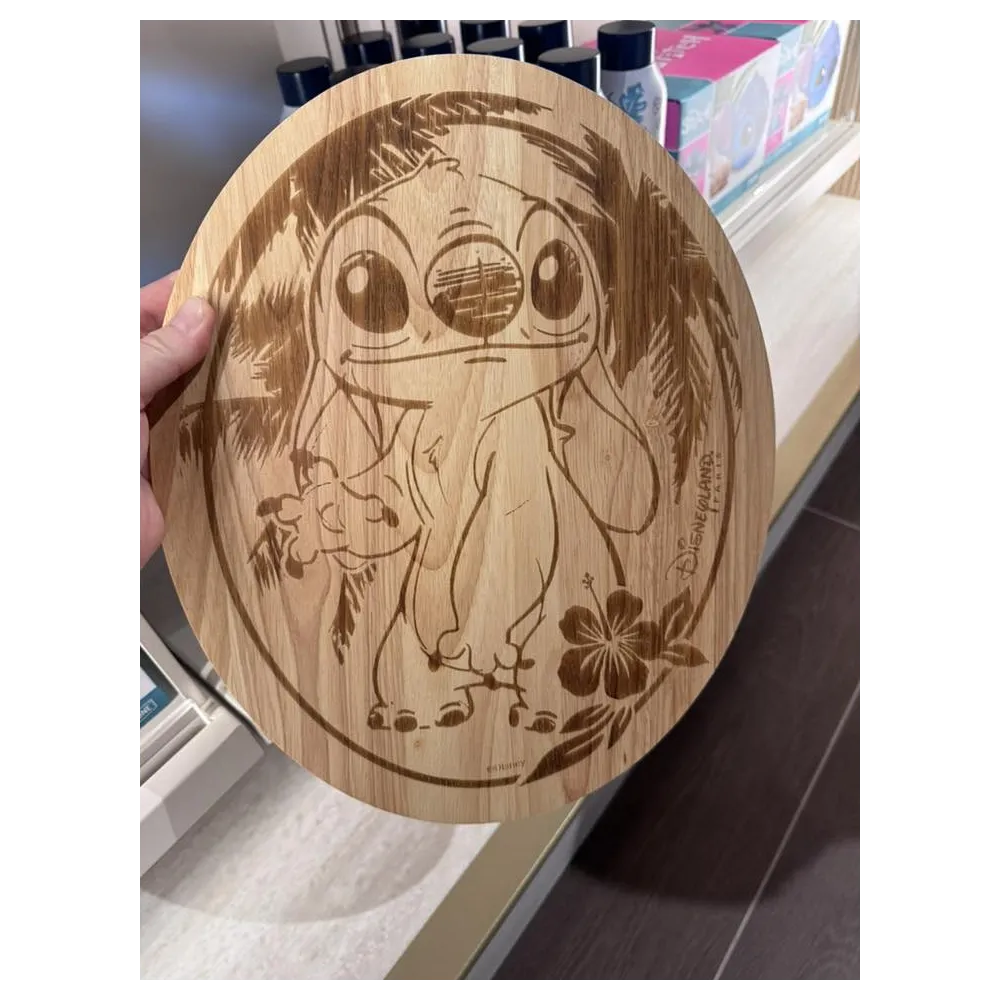 TABLA DE MADERA STITCH COLLECTION HAWAII DISNEYLAND PARIS