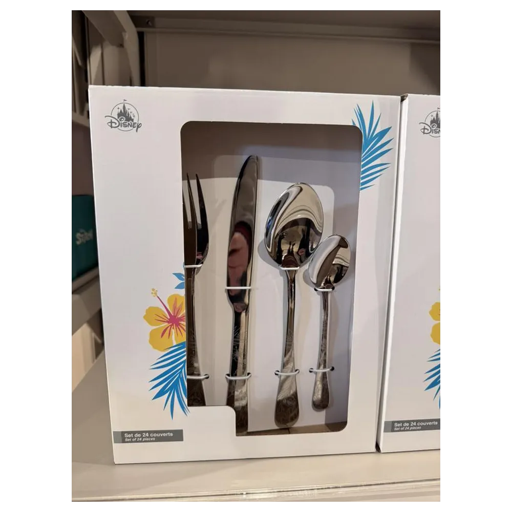 SET DE 24 COUVERTS LILO ET STITCH COLLECTION HAWAII DISNEYLAND PARIS