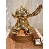 FIGURINE STITCH ASSIS CHROME LEBLON DELIENNE DISNEYLAND PARIS