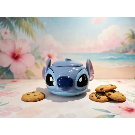 Disney Cookie Jar Stitch Disneyland Paris